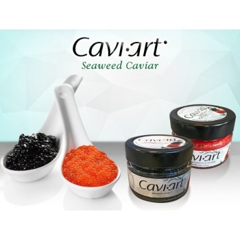 Caviale Vegetale Rosso di Alghe - Alternativa Veg alle Uova di Pesce 2