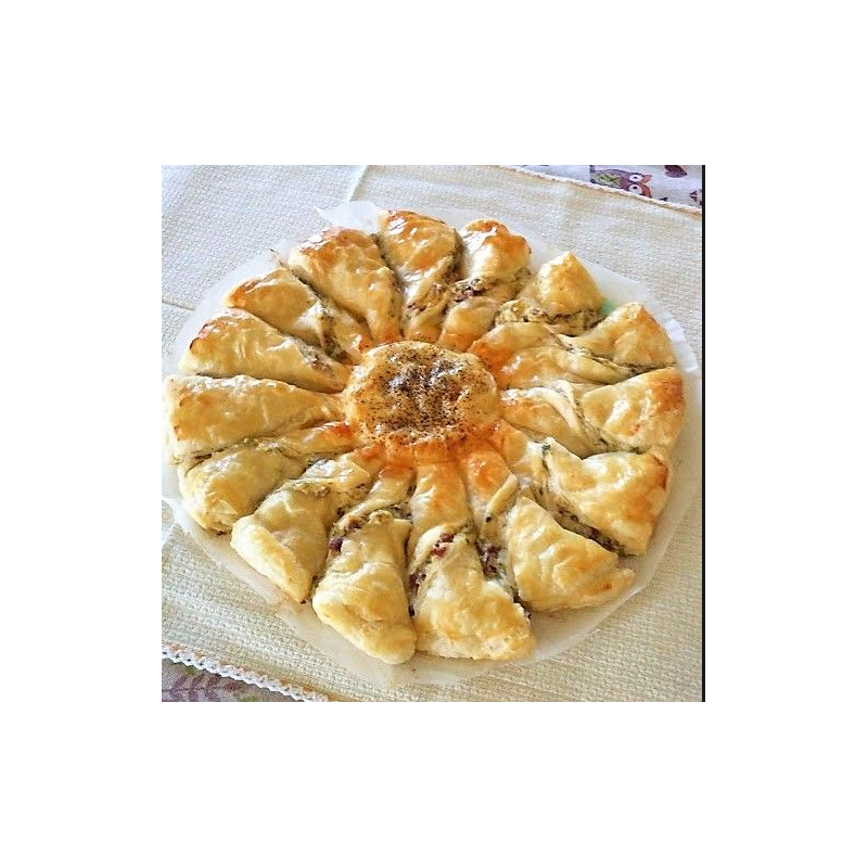 Torta salata con verdure stagionali e Violife Affumicato Bio