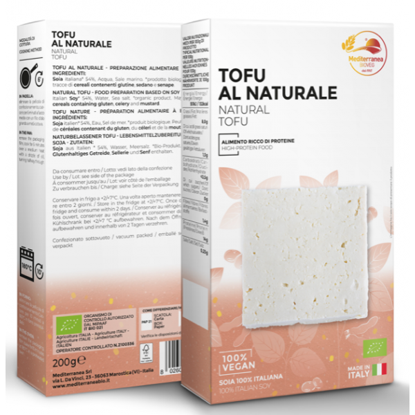 Tofu naturale Mediterranea 200g