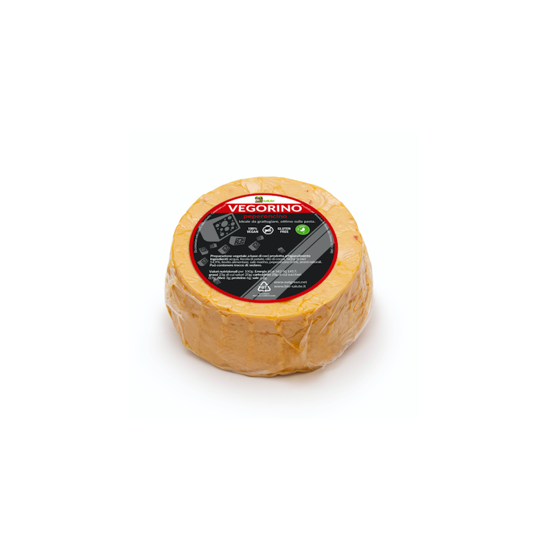 Vegorino al Peperoncino 200g - Formaggio vegano