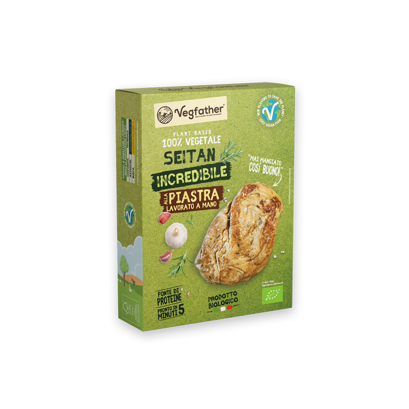 Seitan Incredibile alla Piastra 200g | Vegfather
