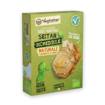Seitan Incredibile Naturale 200g  | Vegfather
