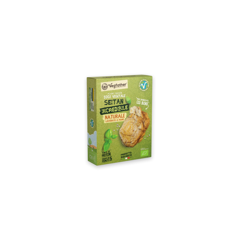 Seitan Incredibile Naturale 200g  | Vegfather