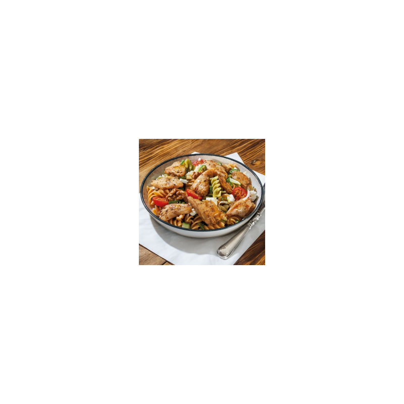 Heura Vegan Chicken Mediterranean Chunks - sostituto di pollo in bocconcini aromatizzati, 160g