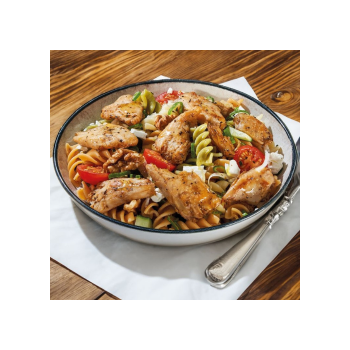 Heura Vegan Chicken Mediterranean Chunks - sostituto di pollo in bocconcini aromatizzati, 160g