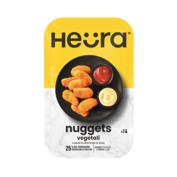 Heura Vegan Nuggets Originali - sostituto di pollo in bocconcini impanati, 180g