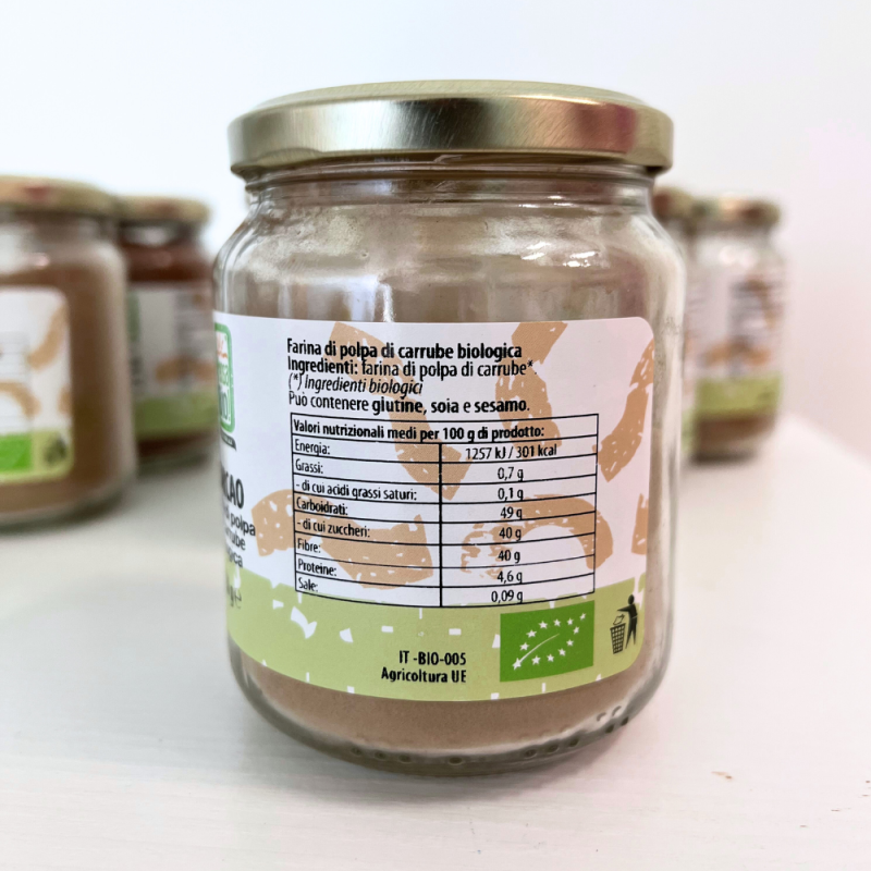 Vendita online Farina di carruba biologica
