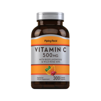 Vitamin C 500g 200 capsules| Piping Rock