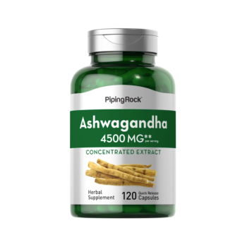 Ashwagandha 4500 mg (per porzione) 120 capsule a rilascio rapido