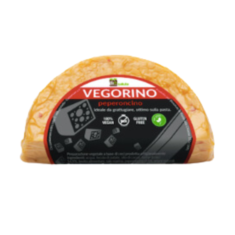 Vegorino al Peperoncino 200g - Formaggio vegano
