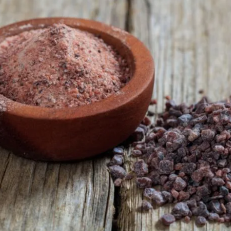 Kala Namak - sale nero con sapore solforoso, 100g