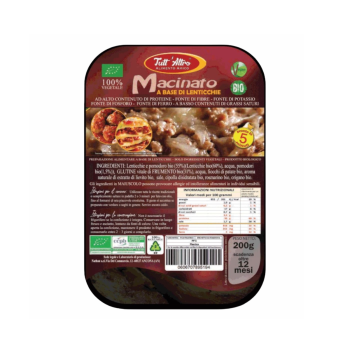 Macinato a base di lenticchie bio, 250