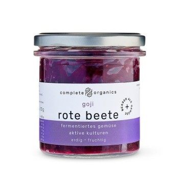 Barbabietola con Goji Fermentata Verdure Probiotiche Vegane