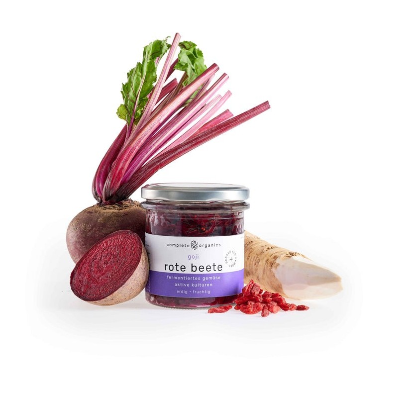 Barbabietola con Goji Fermentata Verdure Probiotiche Vegane