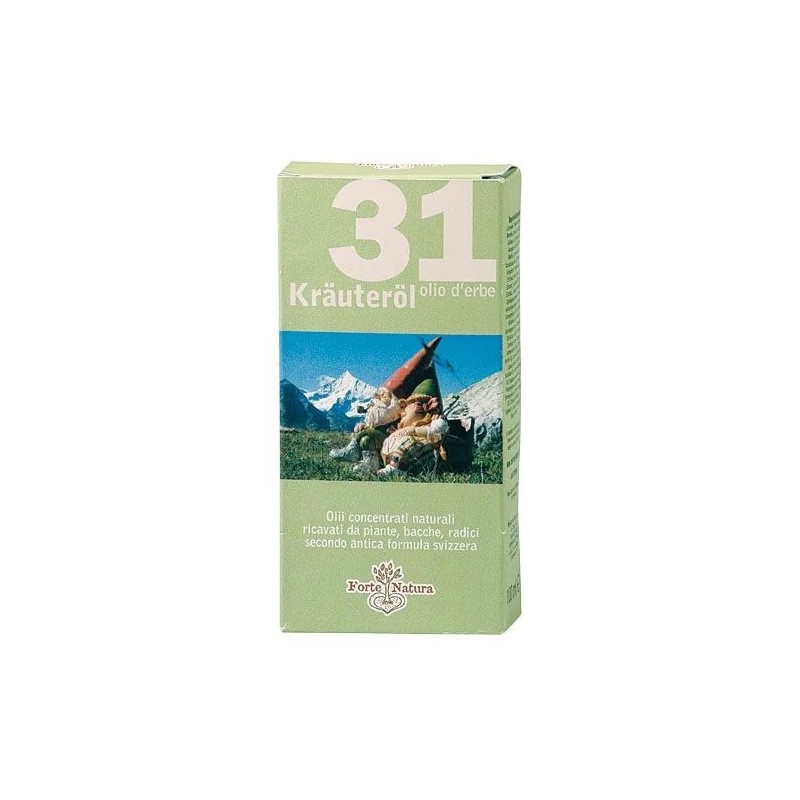 Olio 31 – Ricetta Svizzera Forte Natura 100 ml