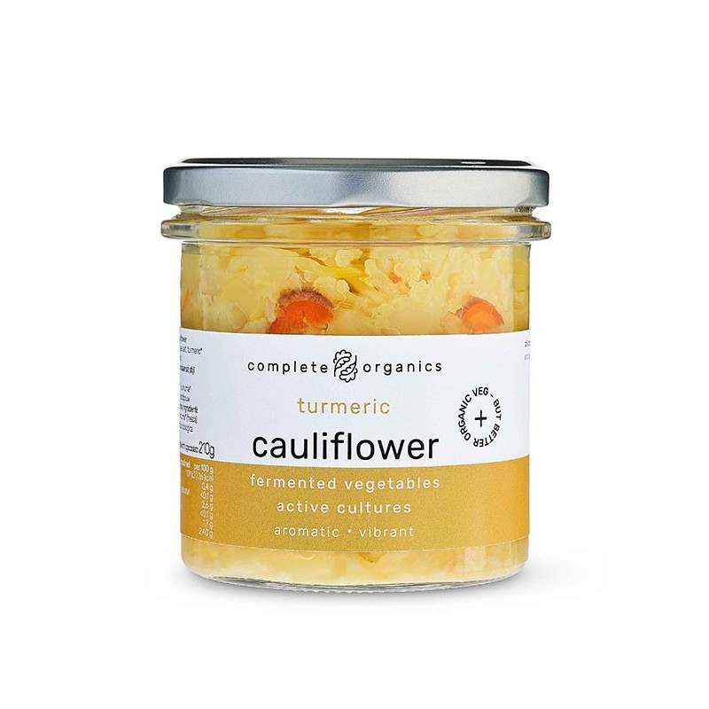 Complete Organics Cavolfiore alla Curcuma – Verdure Fermentate