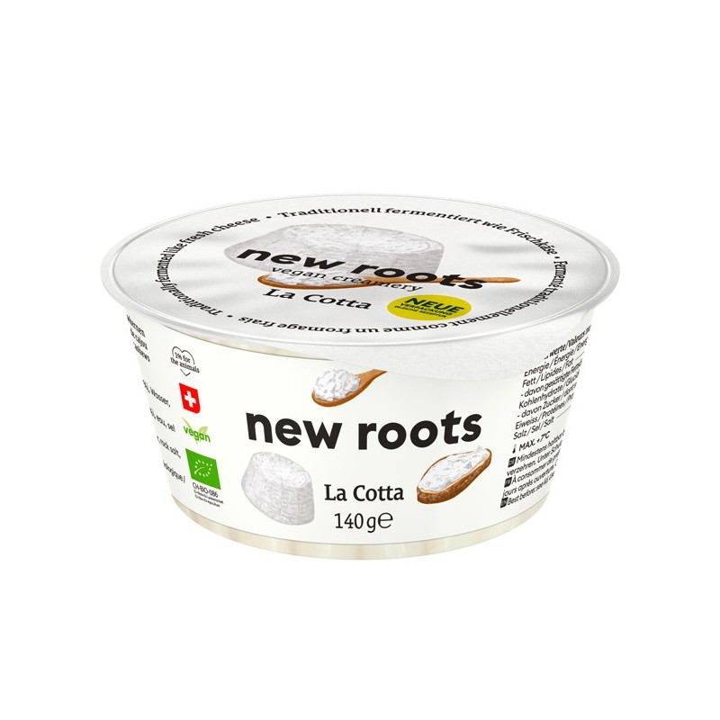 New Roots La Cotta – Alternativa vegana alla ricotta
