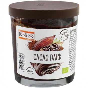 Crema Spalmabile Cacao Dark Bio 200g | Fior di Loto - Spalmabile Vegan
