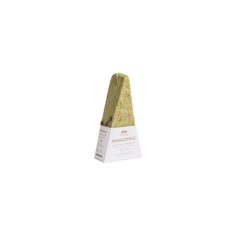 Spicchio Bio al Pistacchio da Grattugiare 200g | Fattoria della Mandorla - Formaggio Vegano