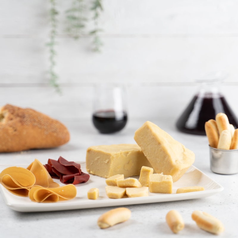 Spicchio Bio al Pistacchio da Grattugiare 200g | Fattoria della Mandorla - Formaggio Vegano