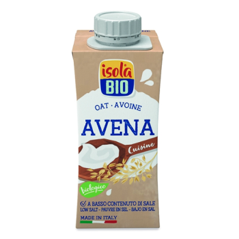 Crema di Avena Bio 200ml | Isola Bio - Vegetale e Cremosa