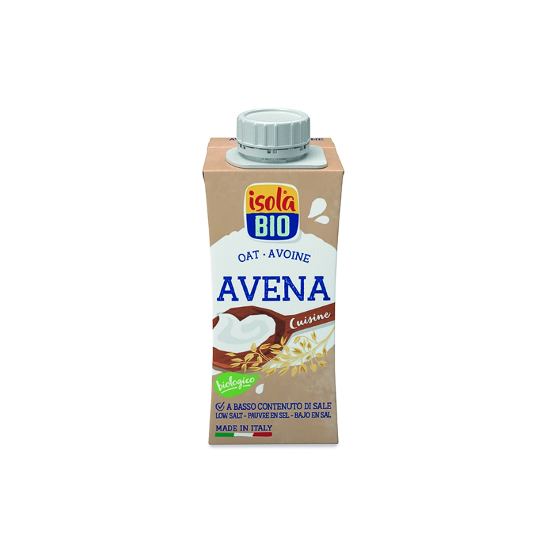 Crema di Avena Bio 200ml | Isola Bio - Vegetale e Cremosa