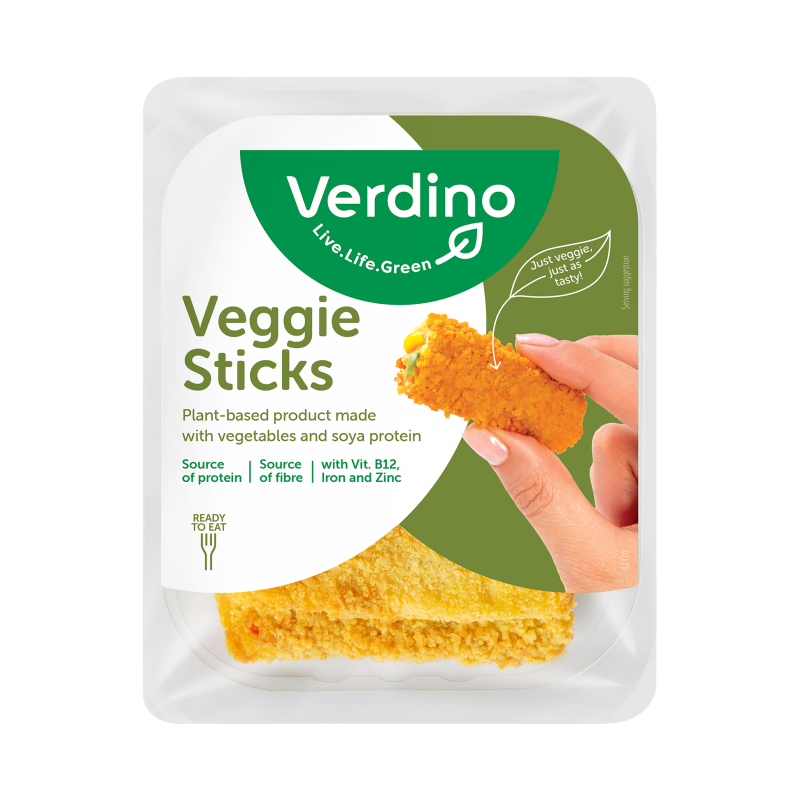 Verdino Veggie Sticks 200 g — Bastoncini vegani