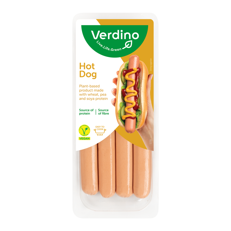 Verdino Hot-dog Plant Based 225 g — Hot-dog veg