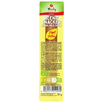 Wheaty Weenies Snacker 30g — Mini Wurstel veg