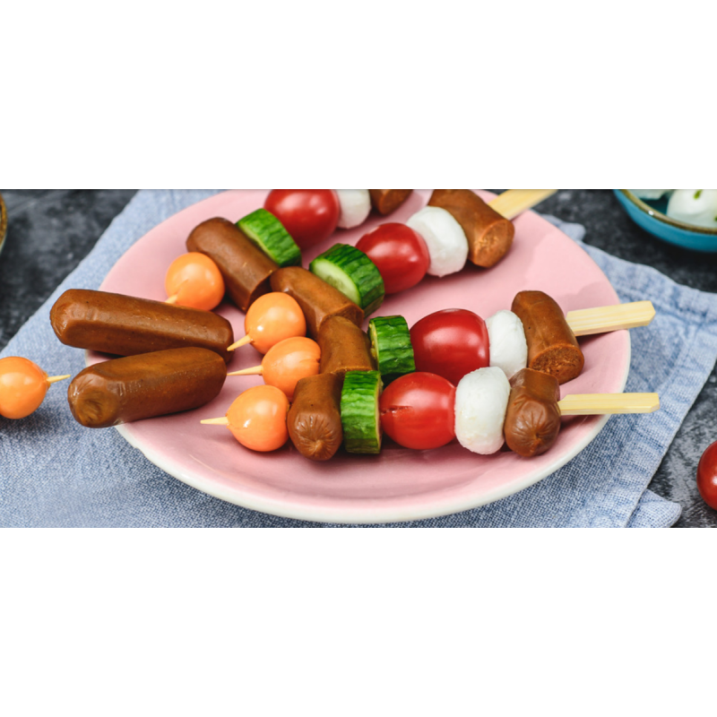 Vegan Mini Wurstel Viennesi Seitan Bio 200g — Mini Hot dog vegano