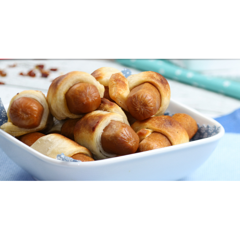 Wheaty Vegan Wurstel  Hot-Dog Seitan Bio 150g — Hot dog vegano