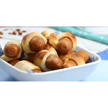 Wheaty Vegan Wurstel  Hot-Dog Seitan Bio 150g — Hot dog vegano