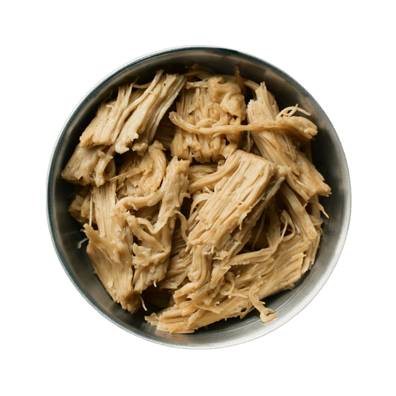 Novameat Pulled Chicken Style 500g — Pollo veg sfilacciato