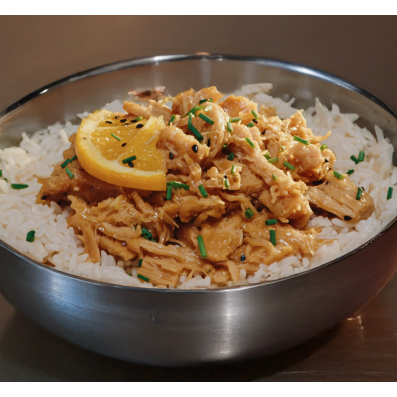 Novameat Pulled Chicken Style 500g — Pollo veg sfilacciato