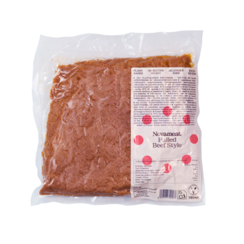 Novameat Pulled Beef Style 500g — Manzo veg sfilacciato