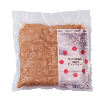Novameat Pulled Pork Style 500g — Maiale veg sfilacciato