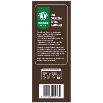 Frollini Cacao e Nocciola 200g senza zuccheri | ProBios