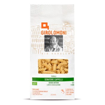 Fusilli Senatore Cappelli trafilati al bronzo 500g | Girolomoni - Pasta artigianale