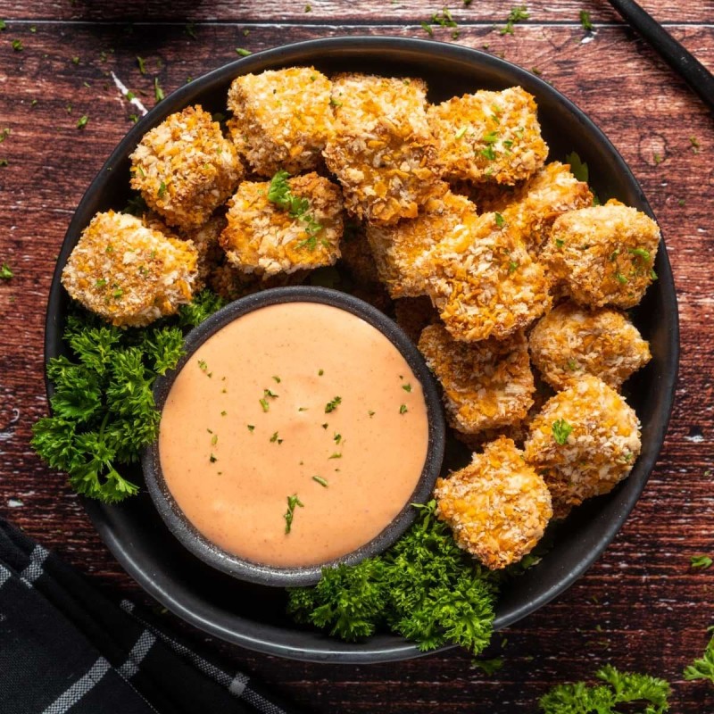 Vegan Nuggets di Soia Impanati 180g | Bocconcini Plant-Based