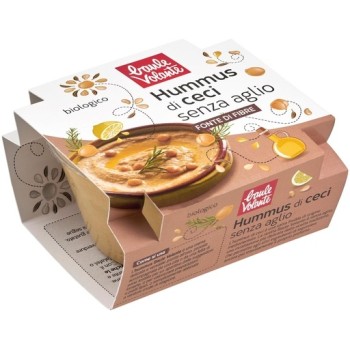 Hummus di Ceci Bio Senza Aglio 200g | Baule Volante - Vegano e Delicato