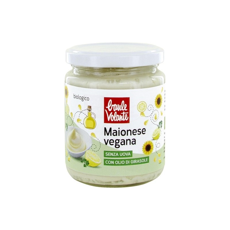Maionese Vegan Senza Uova Bio 230g | Baule Volante - Cremosa e Vegetale