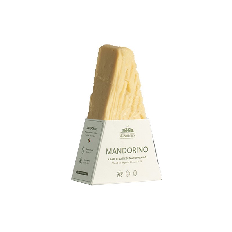 Spicchio Bio Mandorla da Grattugiare 200g | Fattoria della Mandorla - Formaggio Vegano