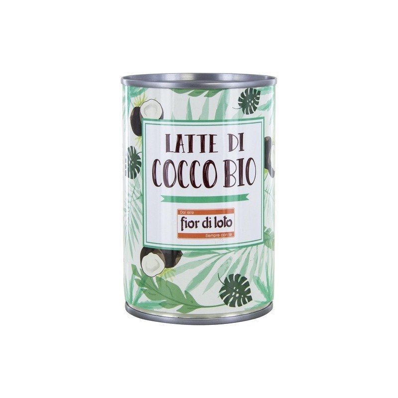 Latte di Cocco Bio 400ml | Fior di Loto - Cremoso e 100% Vegetale