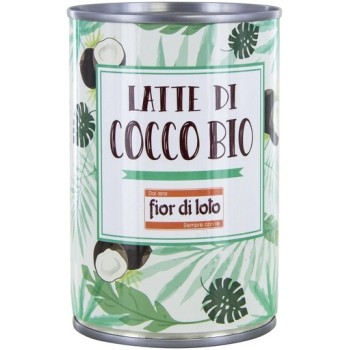 Latte di Cocco Bio 400ml | Fior di Loto - Cremoso e 100% Vegetale
