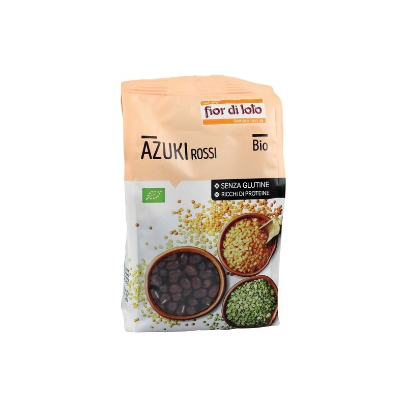 Azuki Rossi Bio 400g | Fior di Loto - Legumi Ricchi di Proteine