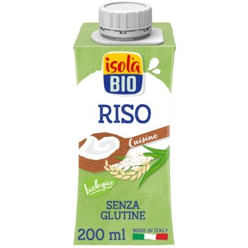 Crema di Riso Bio 200ml | Isola Bio - Vegetale e Delicata