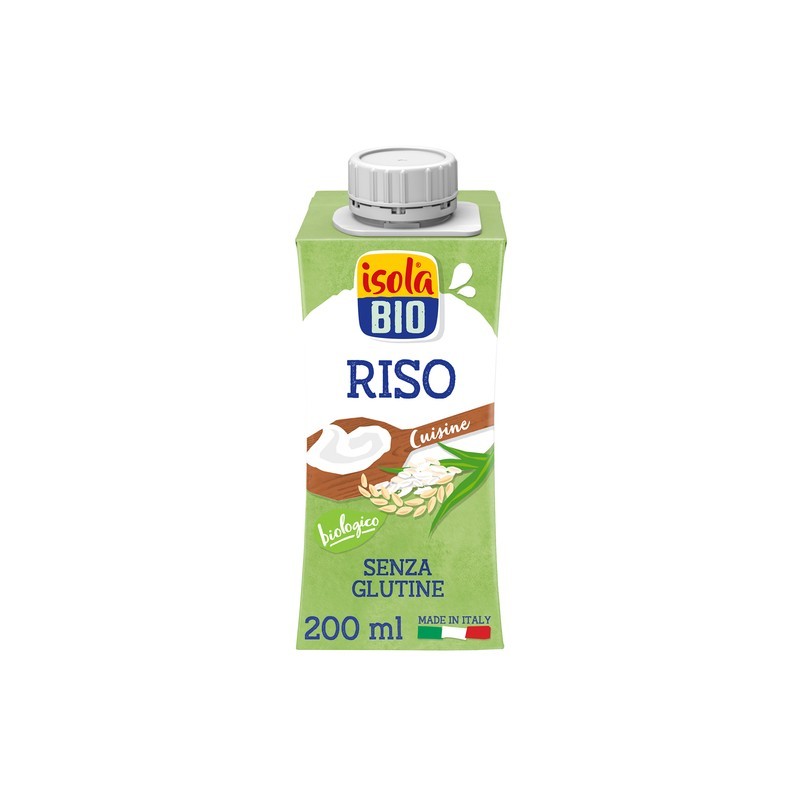 Crema di Riso Bio 200ml | Isola Bio - Vegetale e Delicata