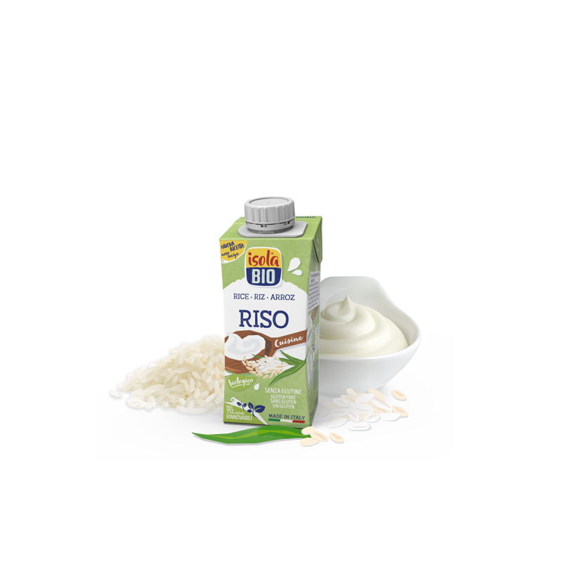 Crema di Riso Bio 200ml | Isola Bio - Vegetale e Delicata