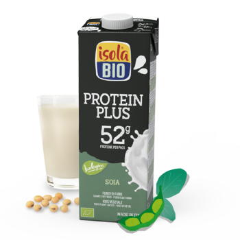 Protein Plus Soia 52g | Bevanda Proteica Biologica a Base di Soia