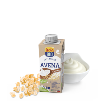 Crema di Avena Bio 200ml | Isola Bio - Vegetale e Cremosa 2